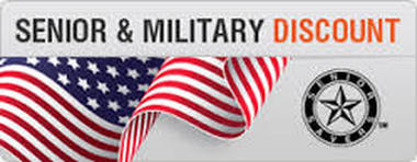 senior and military discount - Military Discount